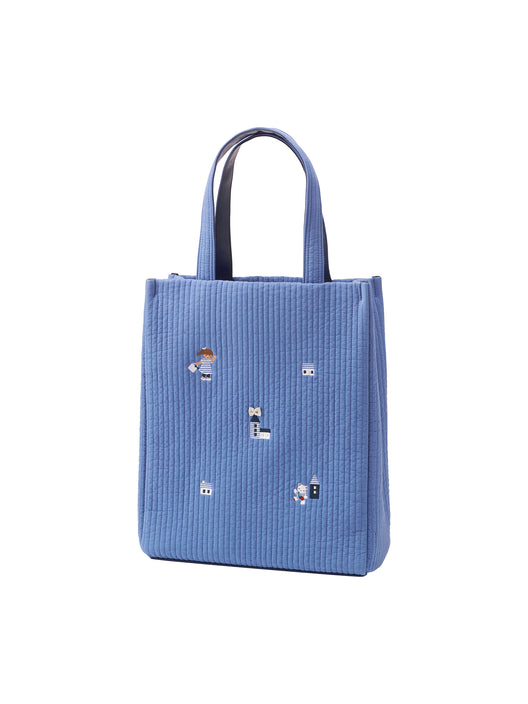 ファミリア ピオヌンナル テリア ヌビバッグ レッスンバッグ MILK