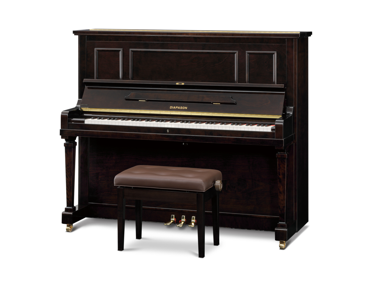 ディアパソンアップライトピアノ黒