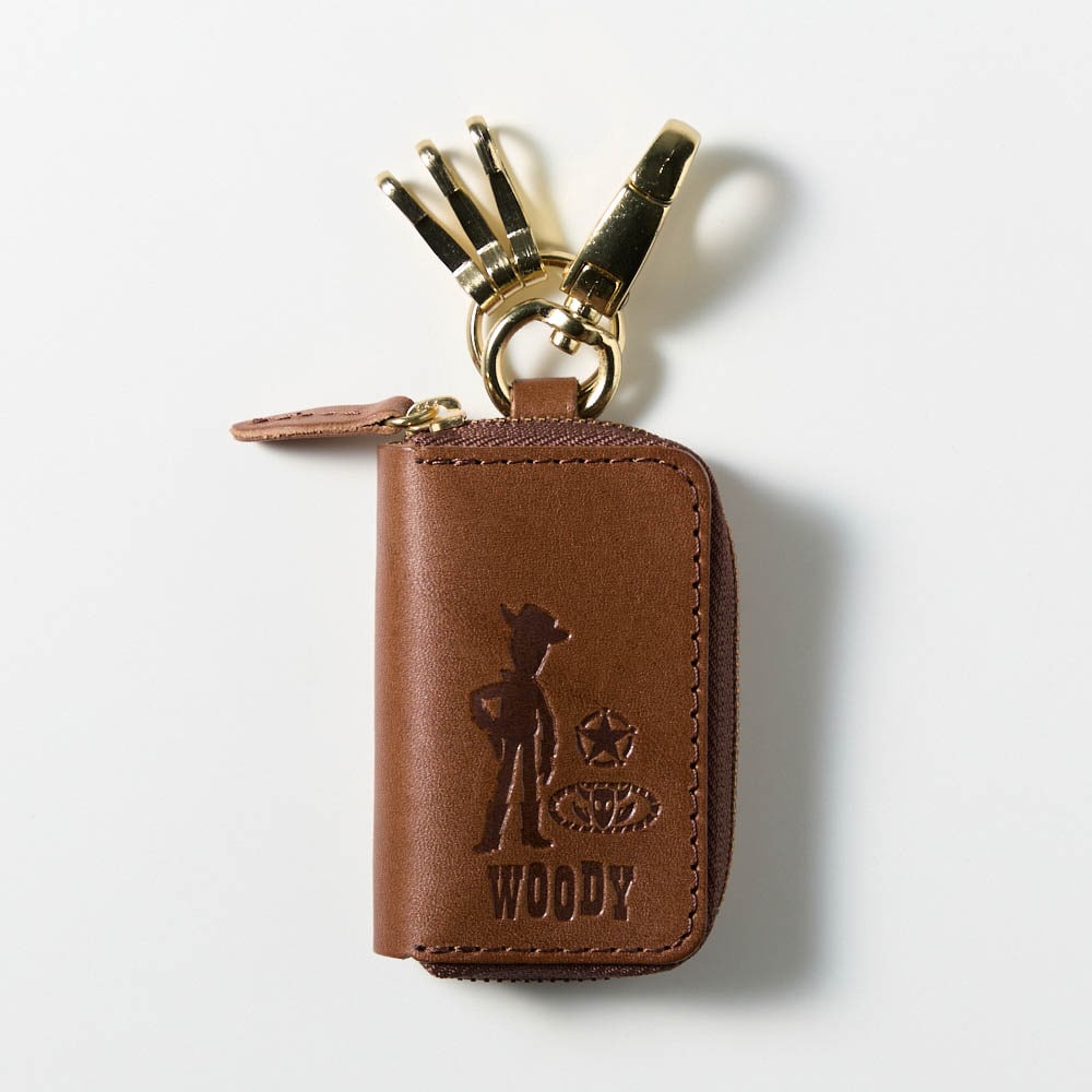 栃木レザー製牛革のスマートキーケース［日本製］（選べるキャラクター