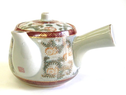 昭和レトロ 九谷焼 急須 唐草【通販 湯呑み 湯のみ 茶碗 茶器 食器