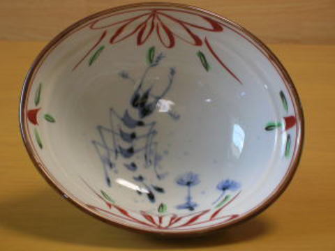 1645 有田焼 金ヶ江神右衛門 大鉢 27cm 1645 有田焼 金ヶ江神右衛門 大