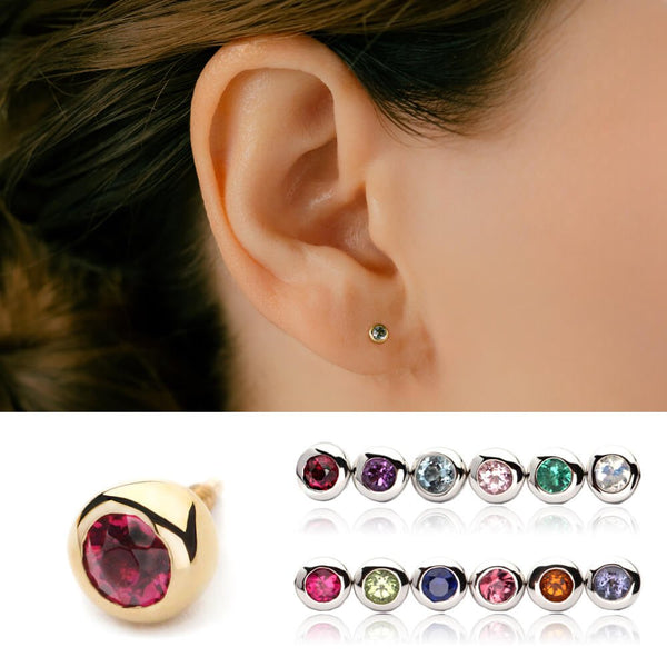 スカルシリーズのナンシーピアスk18ではこの1点のみだと思います