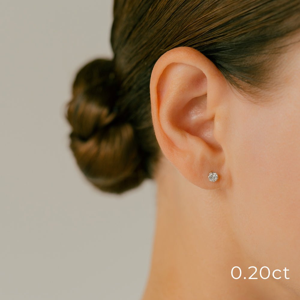 ダイヤモンド ボディピアス│上質天然ダイヤモンドのボディピアス K18