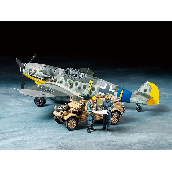 タミヤ 1/48 スケール限定 メッサーシュミット Bf109 G-6・キューベル