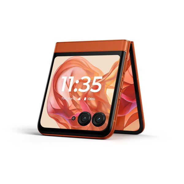 MOTOROLA razr 50 スプリッツオレンジ [SIMフリースマートフォン