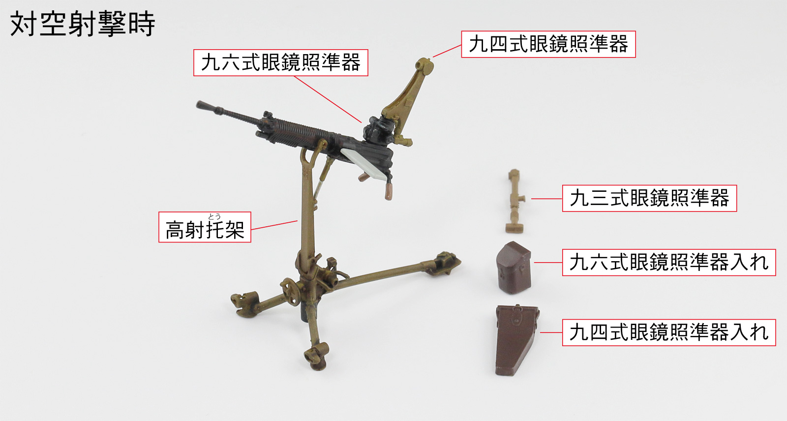 G39 1/35 日本陸軍 九二式重機関銃 射手3体付き – ピットロード