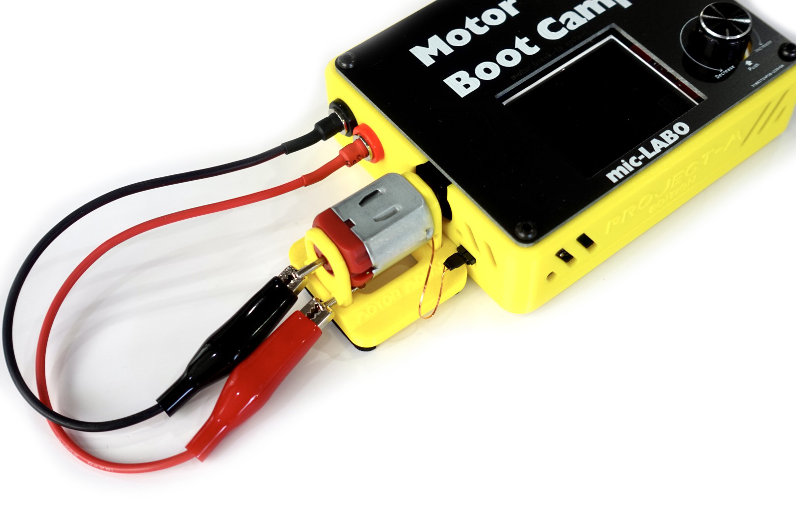 ミニ四駆モーター慣らし機2台まとめサンダー モーター ブートキャンプ 新品