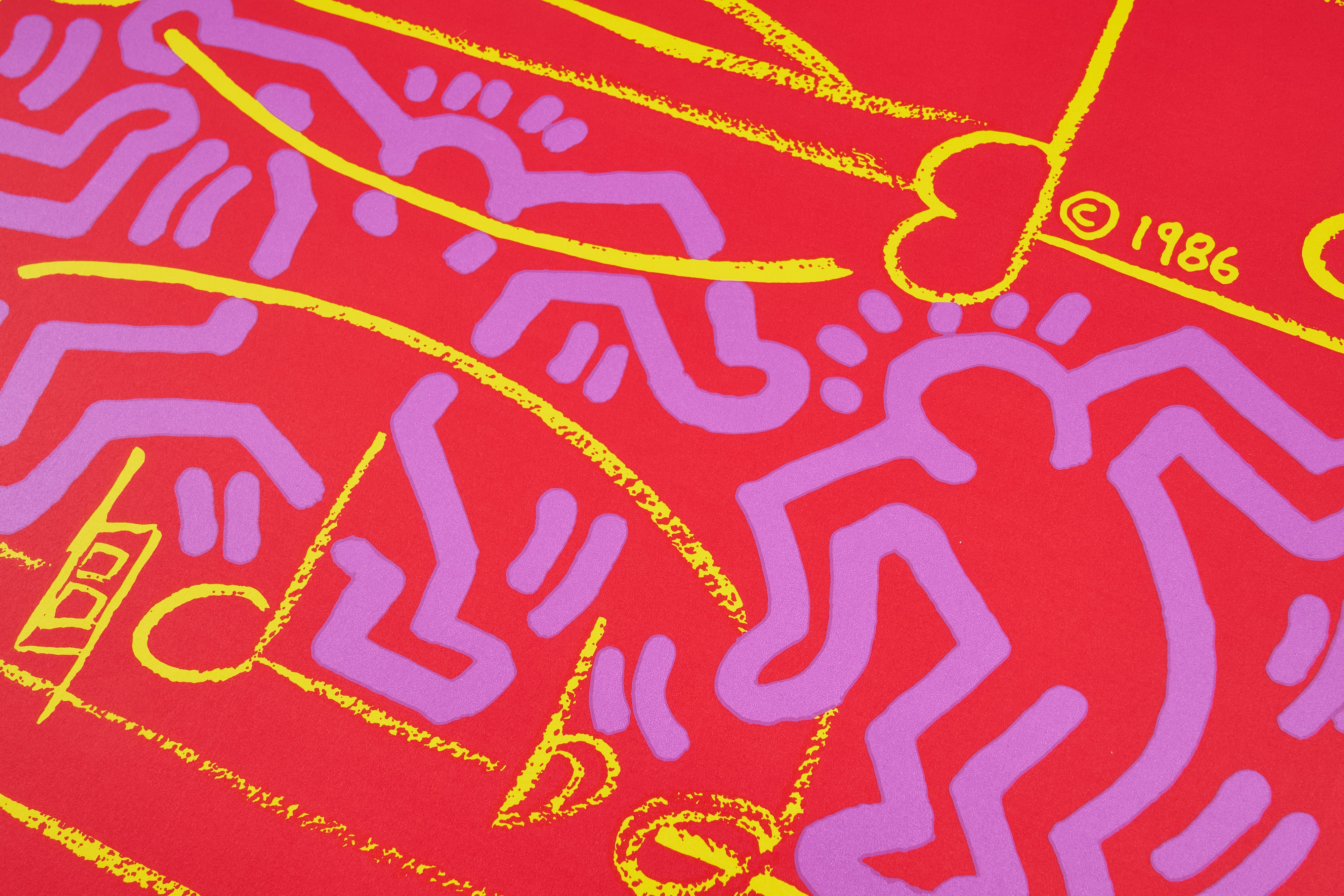 限定1枚】MONTREUX JAZZ FESTIVAL 1986 / キース・へリング & アンディ