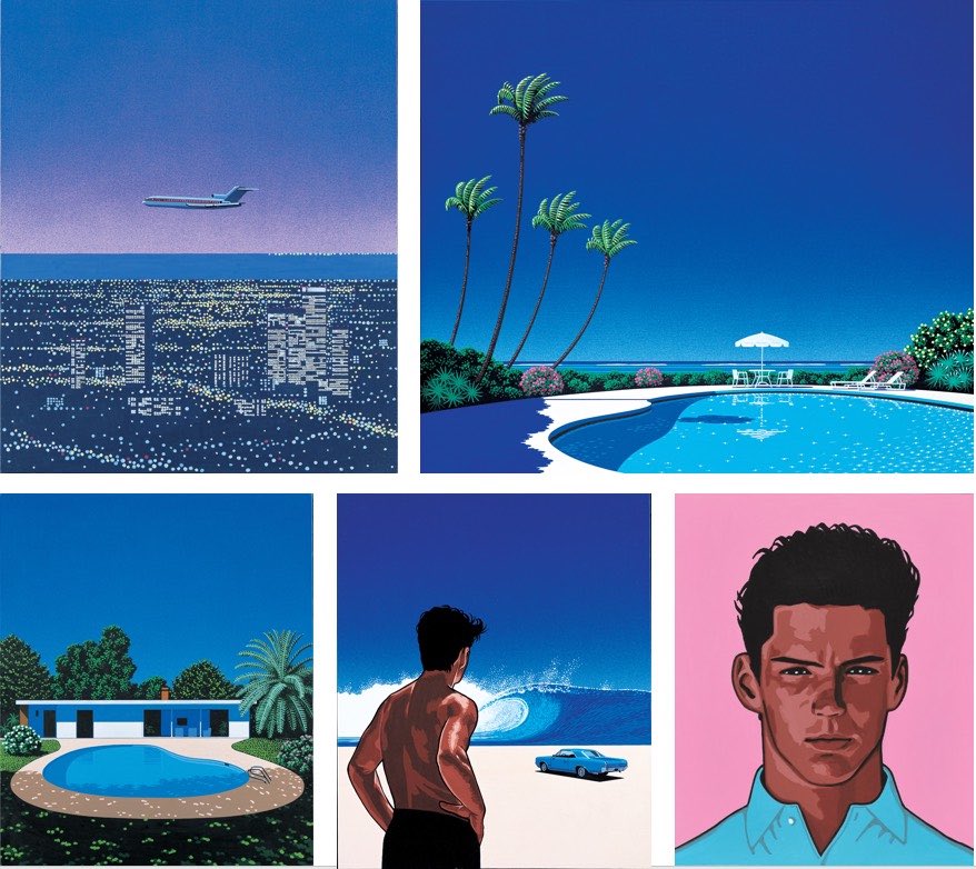 永井博 君は天然色 エディションナンバー付 ジグレープリント 絵画