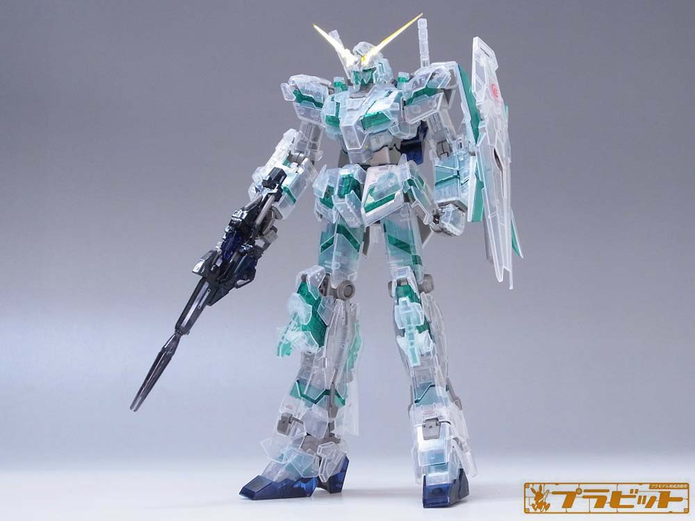 製作代行紹介「バンダイ MG 1/100 ユニコーンガンダム グリーン