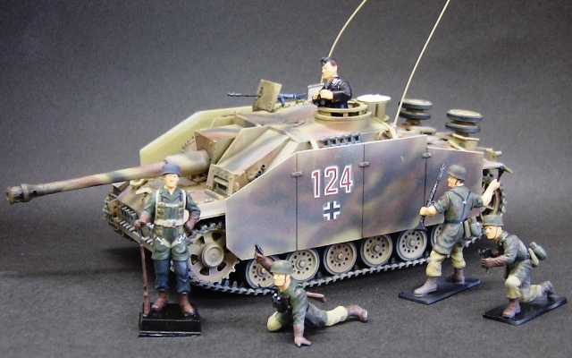 タミヤ 1/35 ドイツ III号突撃砲G初期型 メタルキャタピラ仕様 No.2