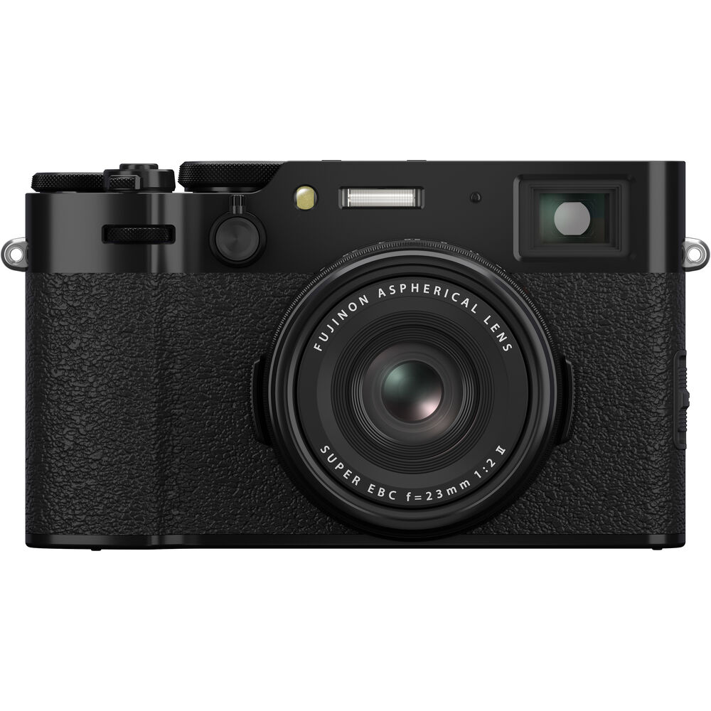 FUJIFILM X100VI Digital Camera (Black) 16821913 - 12PC Accessory