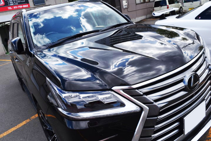 レクサス・LX570（スターライトブラックガラスフレーク）札幌市東区