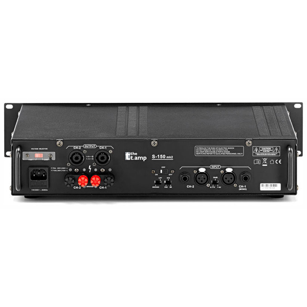 ドイツ製 クラウン越え パワーアンプ thomann S-150mk2