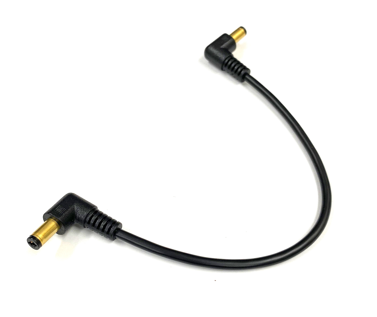 これぞ本物の音！オール非メッキ！）エフェクター用 DCケーブル・両端L