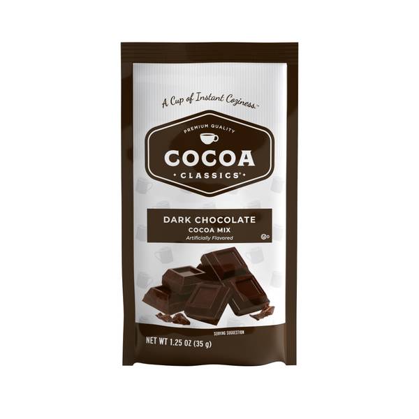 Land O Lakes 1.25 oz Cocoa Classics Dark Chocolate Cocoa Mix