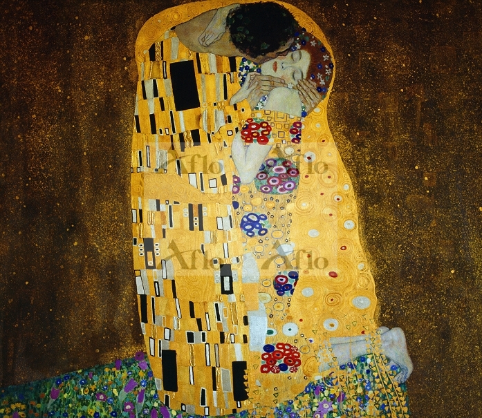 Gustav Klimt グスタフ クリムト The Kiss 接吻 額縁 Gustav Klimt