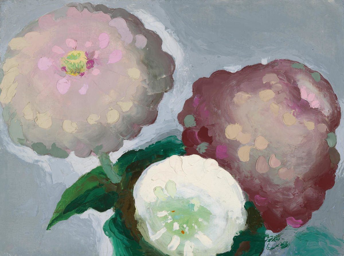 芸術写真 FLOWERS and TREES When an artist combines murals with