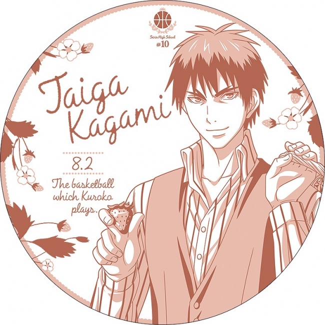 苺をテーマに描き下ろし！TVアニメ『黒子のバスケ』より、火神大我の