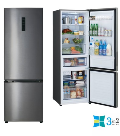 ♢Haier ノンフロン冷凍冷蔵庫【2021年製】JR-AE13 冷蔵庫 冷凍庫