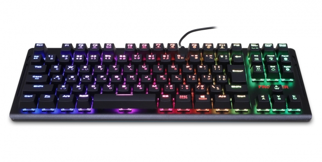 銀軸（Speed Silver）』を搭載した、ゲーミングキーボード≪Frontier