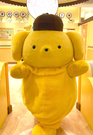 新品・タグ付き】ポムポムプリン カフェ限定 バースデー マスコット