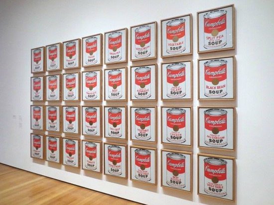 キャンベルスープがなぜアートに。納得したニューヨークの近代美術館