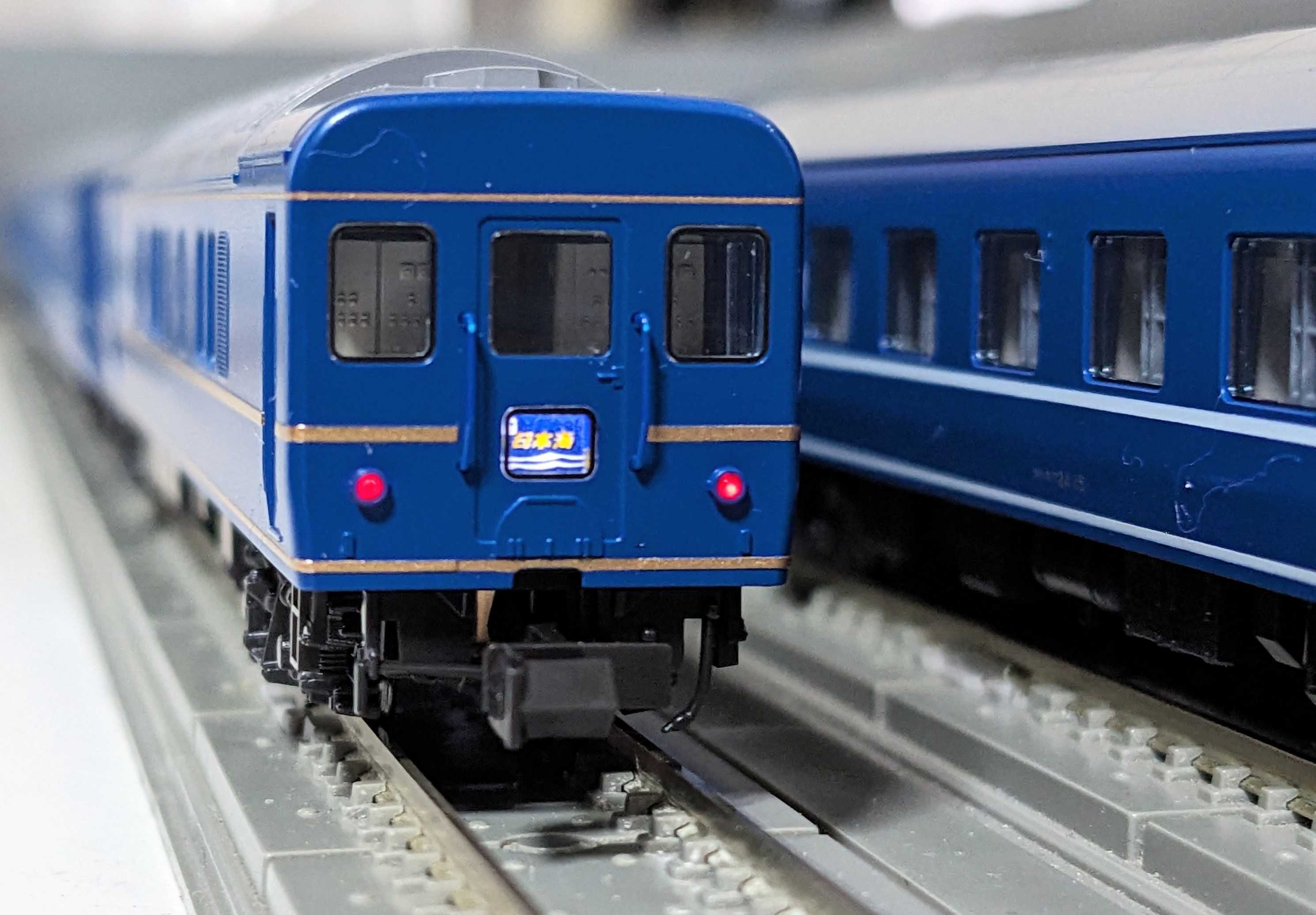 🔴入線 KATO 10-881/882 24系 寝台特急「日本海」基本/増結 11両 JR