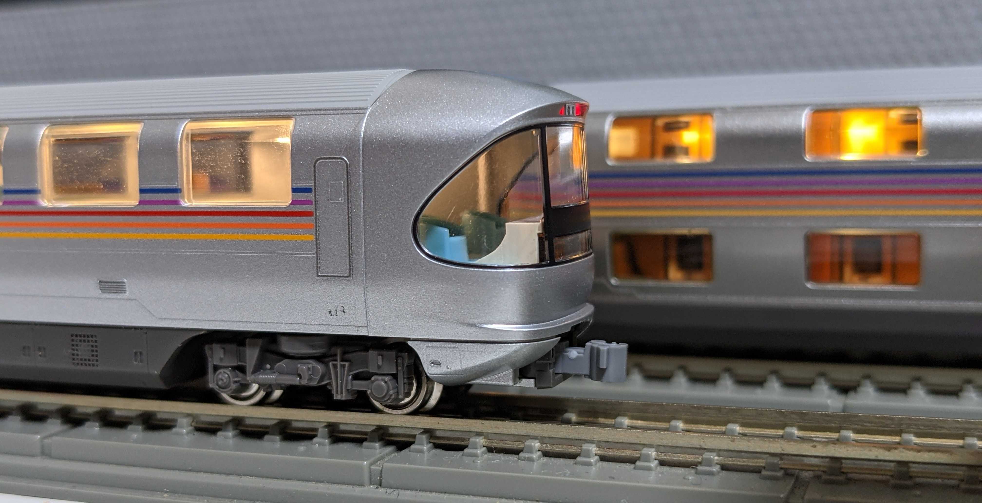 全車室内灯付き! KATO 10-399 10-400 カシオペア 全車室内灯付き! KATO
