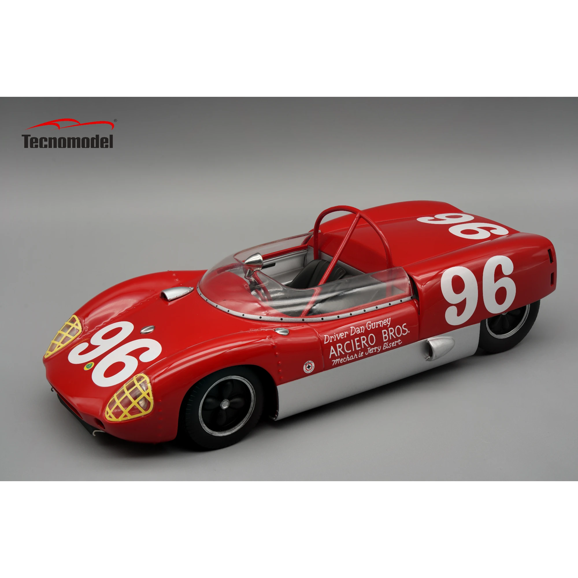 テクノモデル 1/18 ロータス 19 #96 デイトナ3H 1962 優勝 テクノ