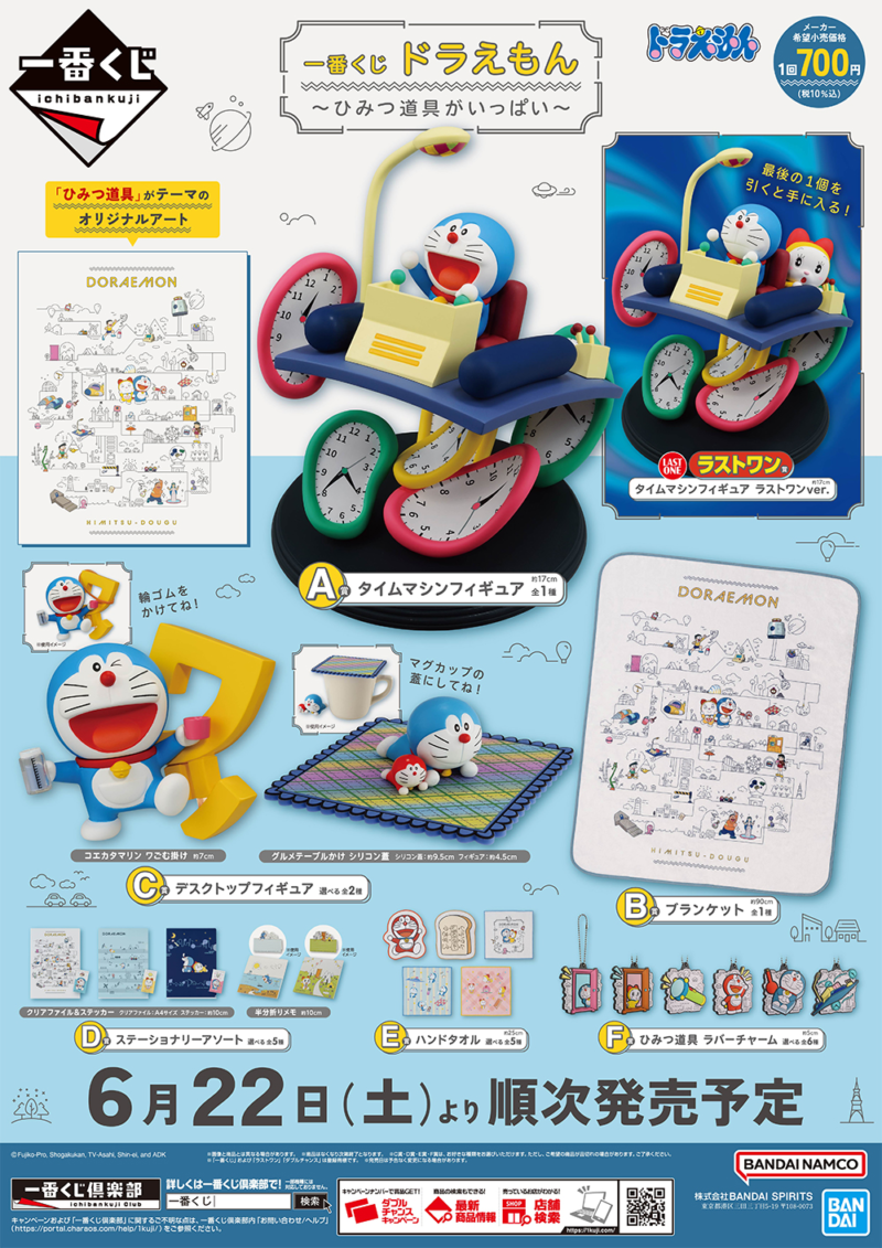 セブン-イレブン一番くじラストワン賞景品 一番くじ『ドラえもん』販売店は