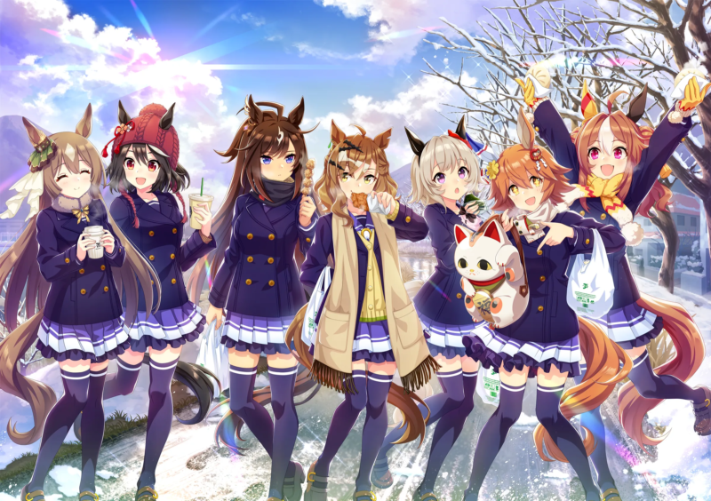 ウマ娘サイン入りポスター 【公式通販】 ウマ娘2024 ウマ娘キャスト