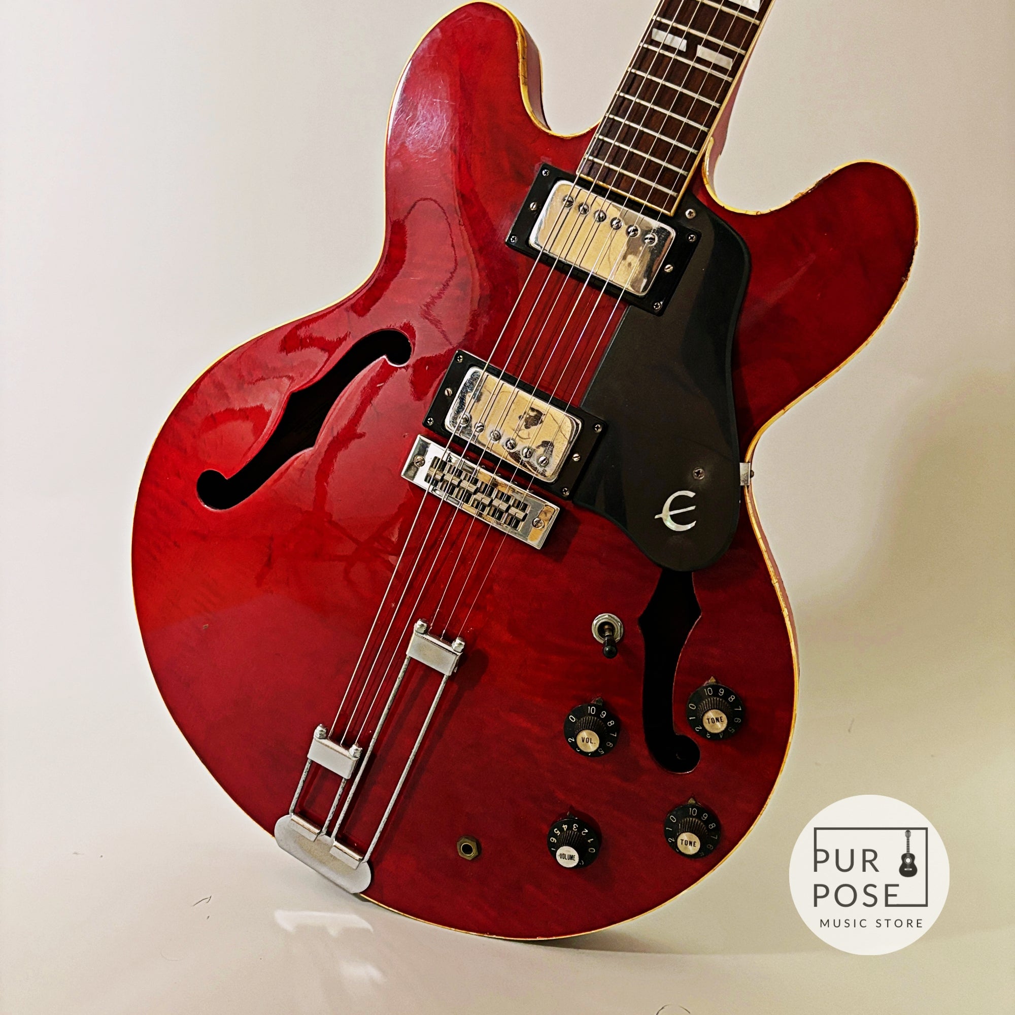 中古】Epiphone Japan Riviera ブルーラベル期 1978年製