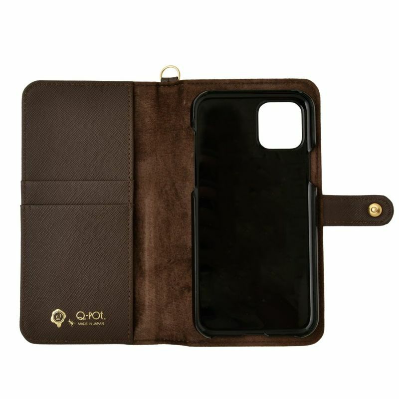 Q-pot. ビターチョコレートスマホケース