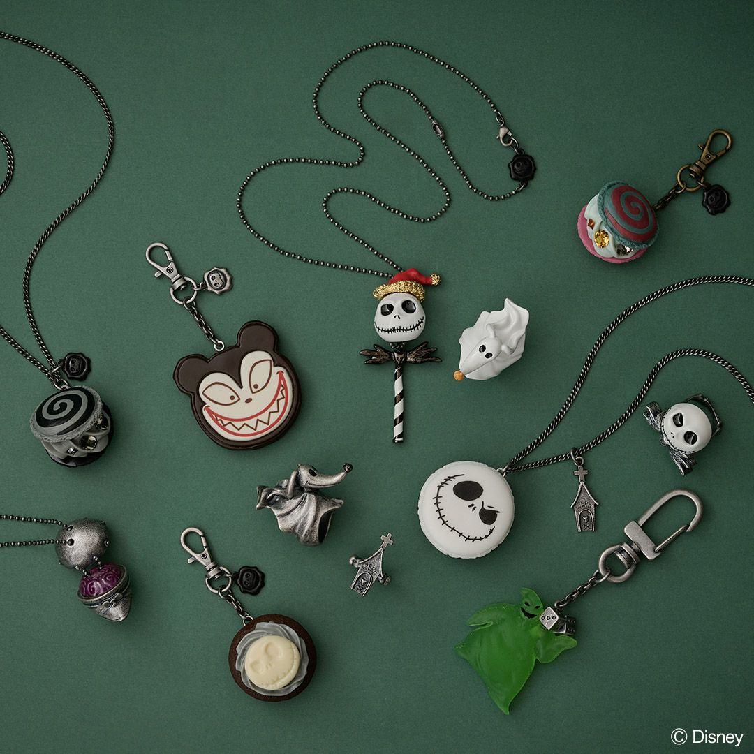 ジャック・スケリントン/マカロン ネックレス【ディズニー