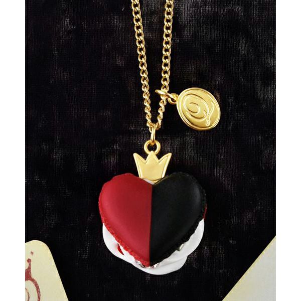 残り1点】ハートの女王/ハートマカロン ネックレス【ディズニー