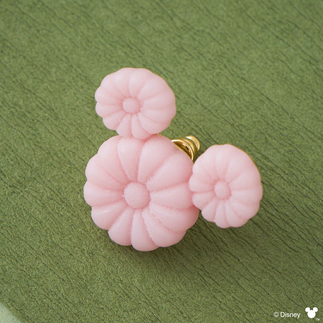 残り1点】ミッキー/ストロベリーホイップクリーム ピアス【ディズニー