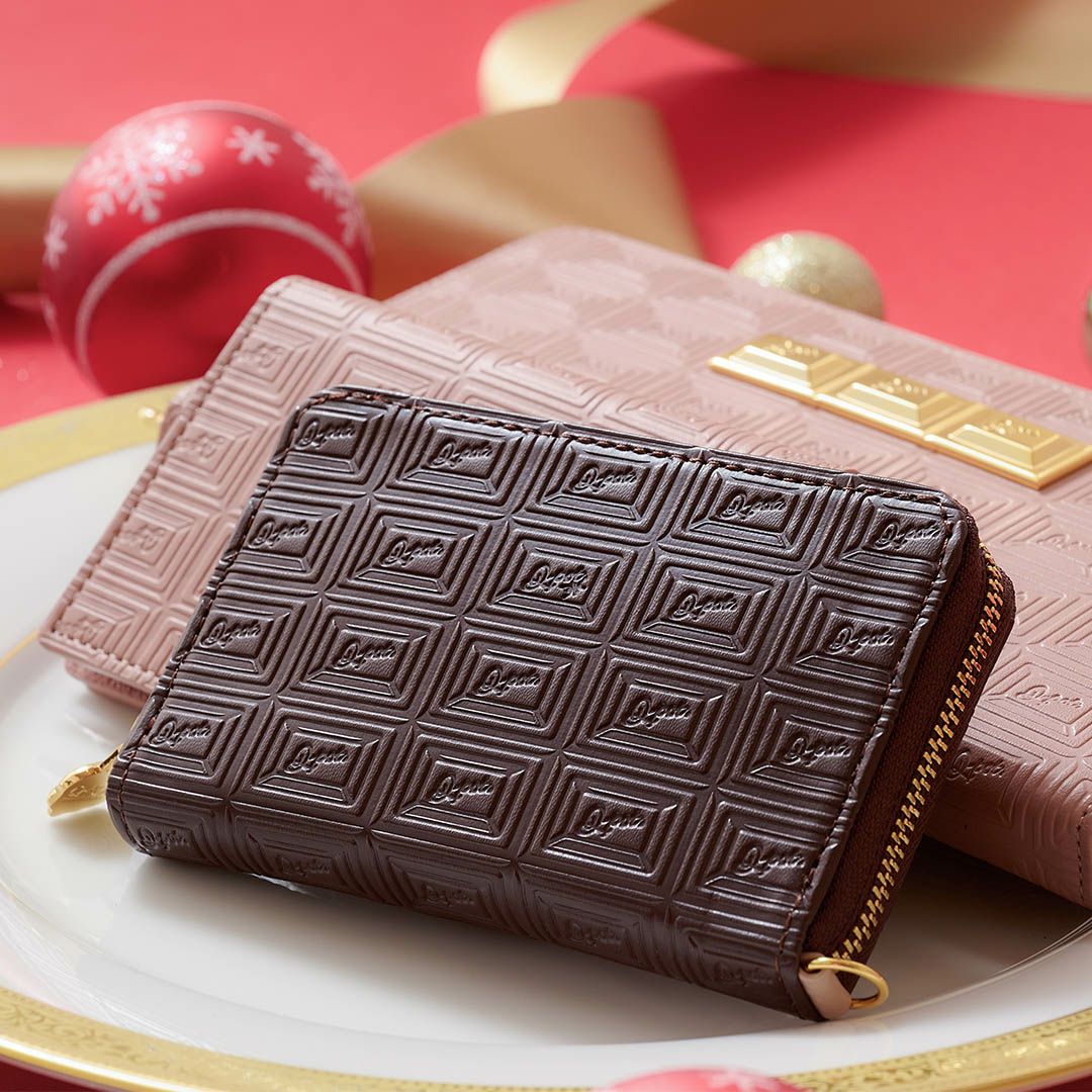 ブラックチョコレート ショートウォレット（財布） | Q-pot. ONLINE SHOP