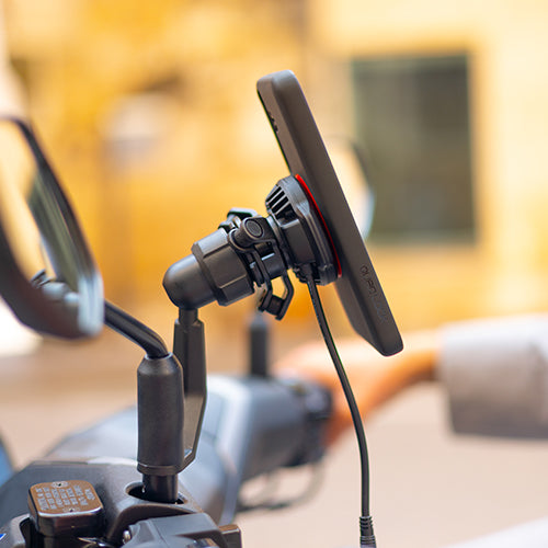 バイク用 防水・防塵 ワイヤレス充電ヘッド｜クアッドロック