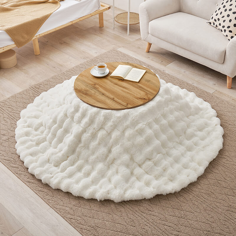 折りたたみ円形こたつ [直径68][単品/セット] Mone+Luna/moku moku