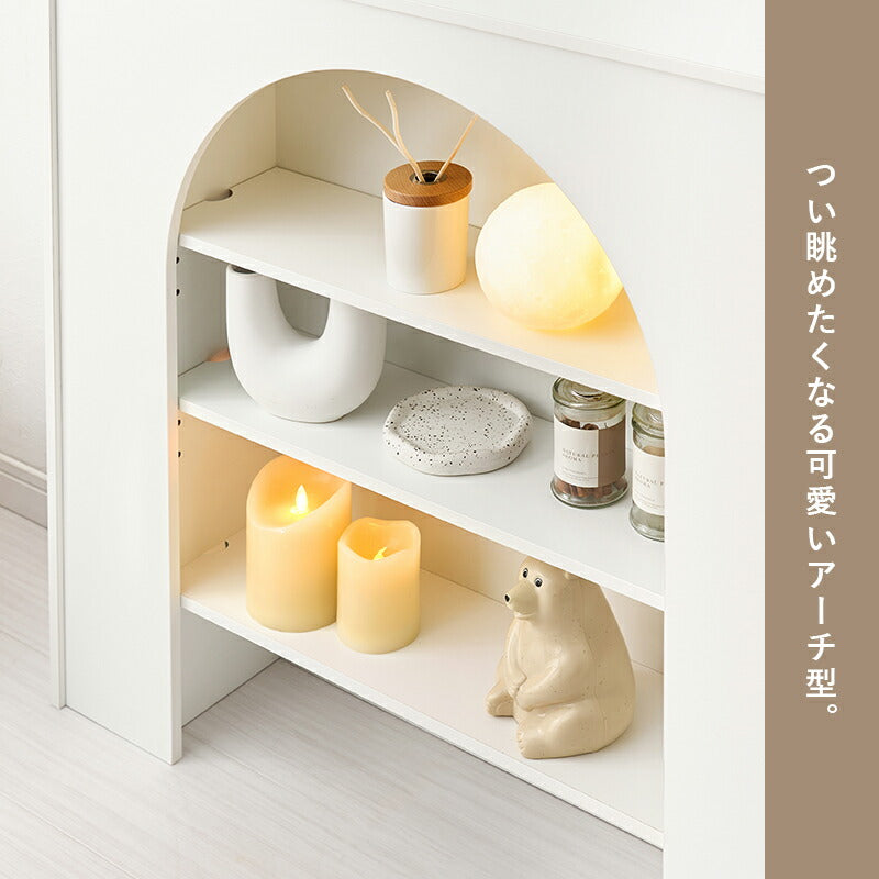 マントルピース 完成品 コード穴つき [幅60/80] Lapica | おしゃれな