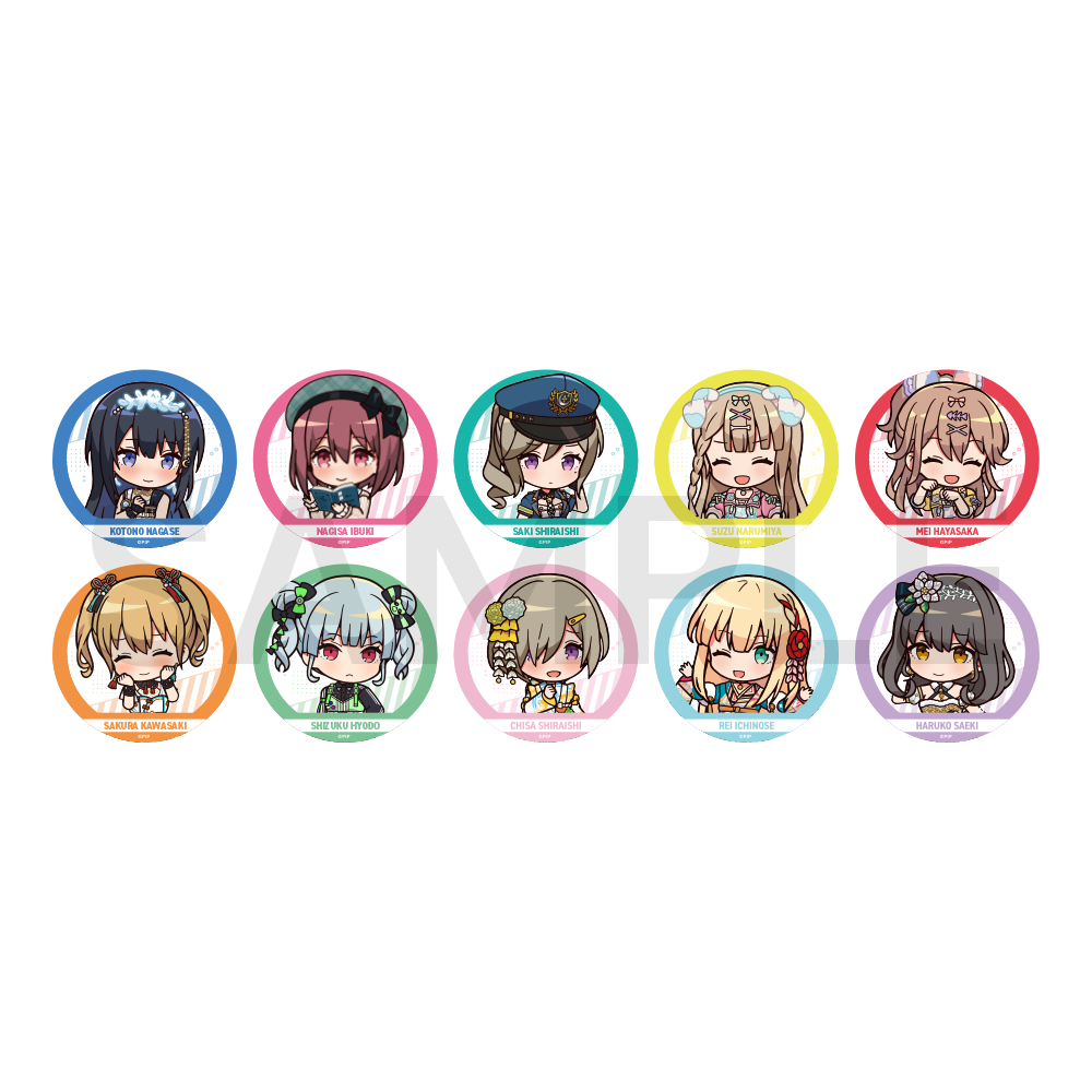 モノパス POP UP SHOP 缶バッジ スマイル SD22点 モノパス 缶バッジ