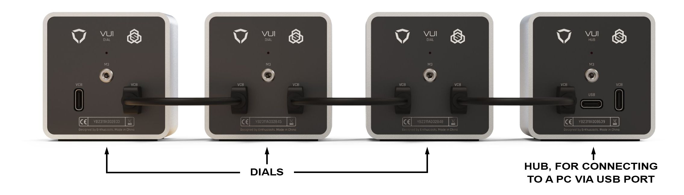 Streacom VU1 Dynamic Analogue Dials