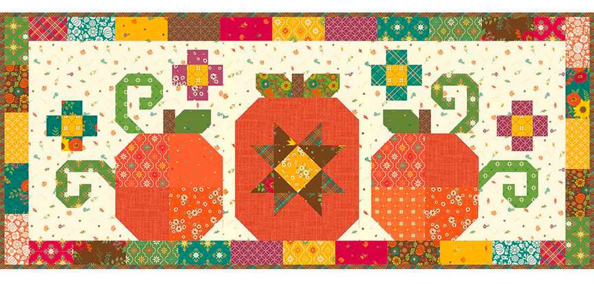 Riley Blake - Pumpkin Trio Runner Boxed Kit by Heather Peterson
