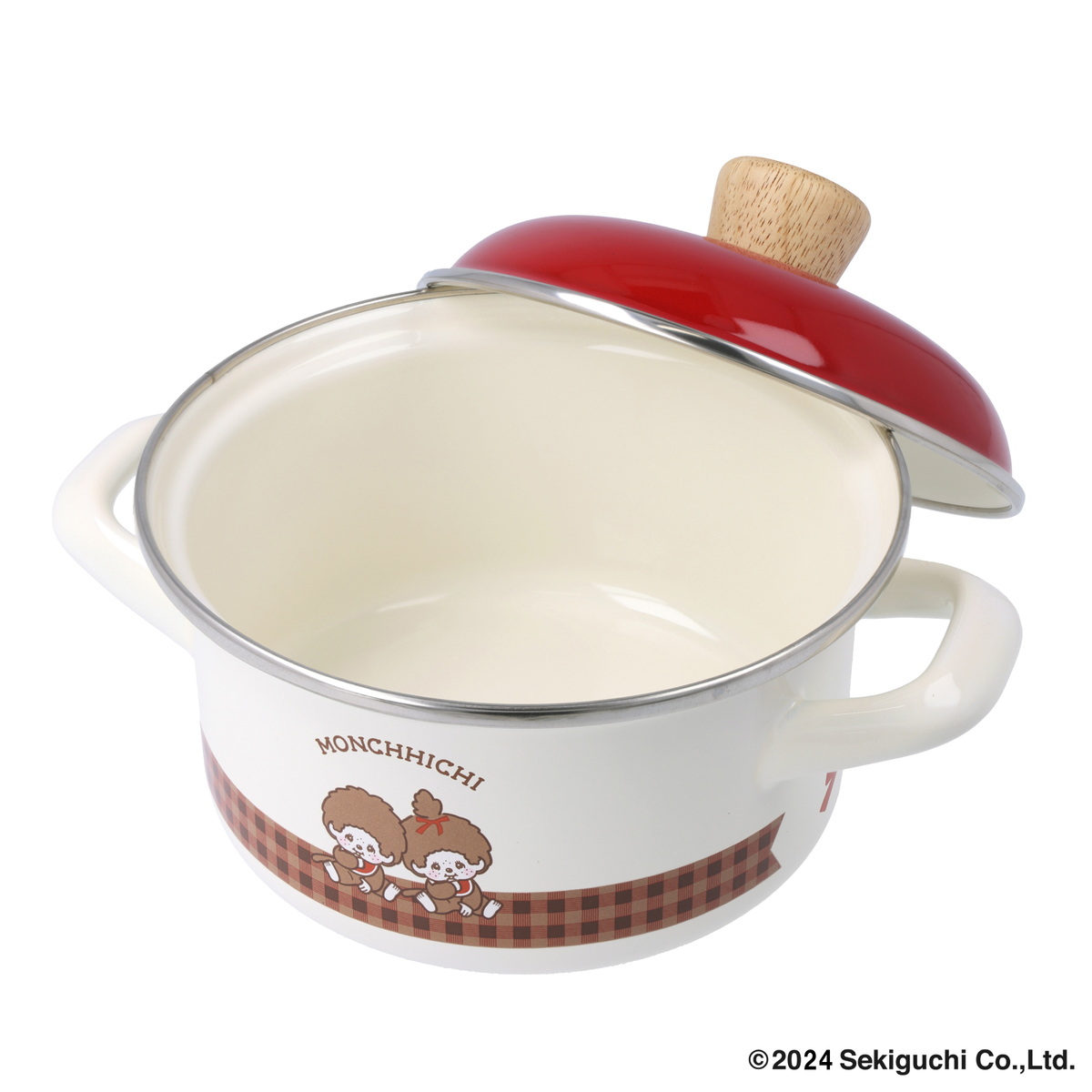 富士ホーロー モンチッチチェック キャセロール14cm 富士ホーロー - QVC.jp