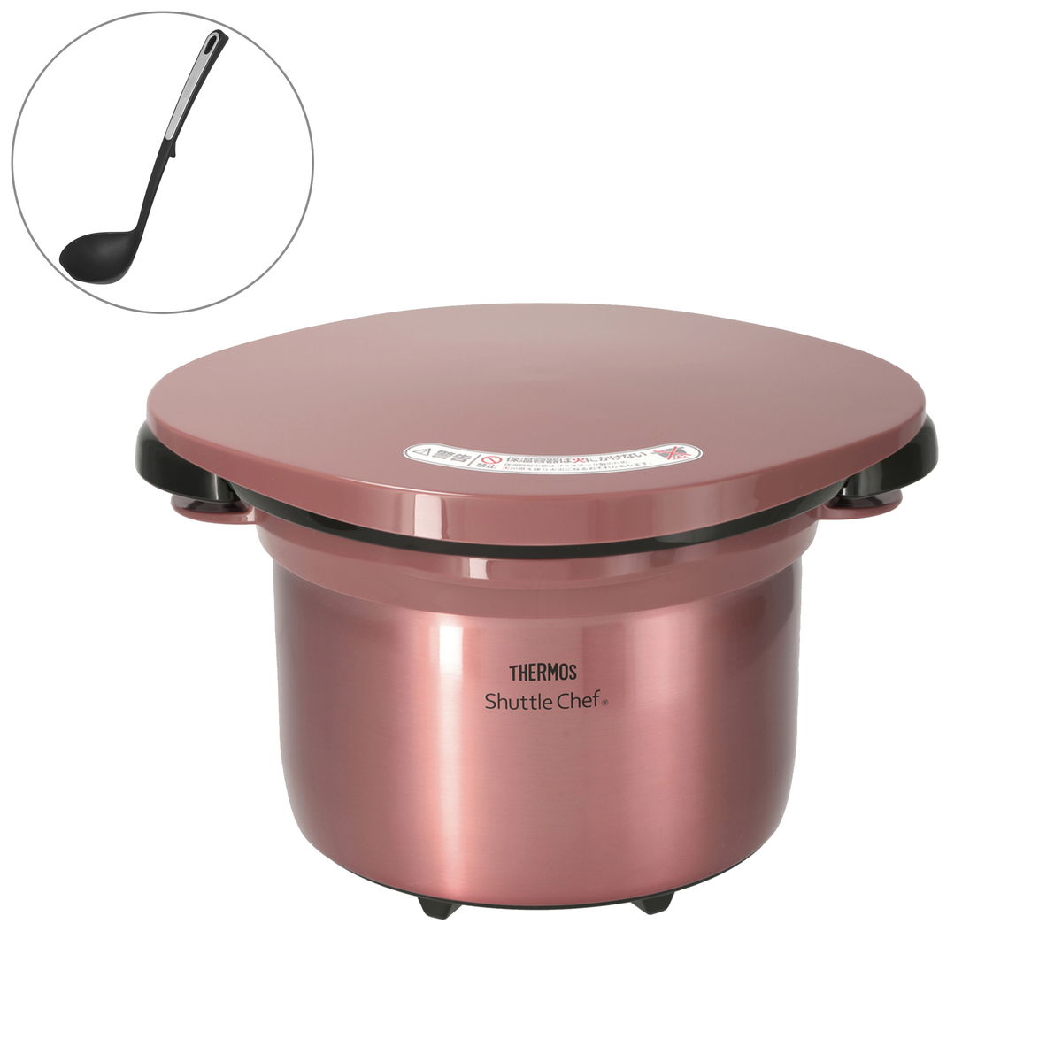 THERMOS 真空保温調理器 シャトルシェフ KPX-3501 クリアブラウン