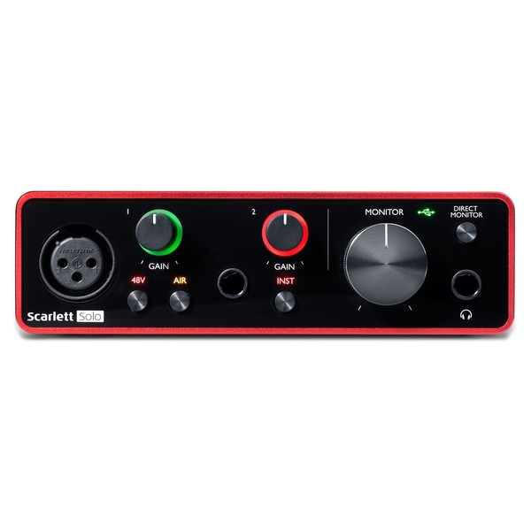 Focusrite Scarlett Solo (3rd Gen) at Gear4music