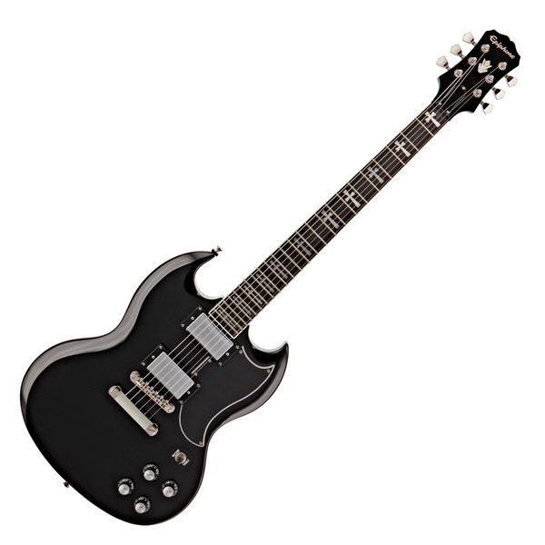 DISC Epiphone Tony Iommi SG Custom, Ebony at Gear4music