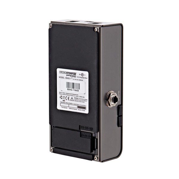 Peterson StroboStomp HD Compact Strobe Pedal Tuner at Gear4music