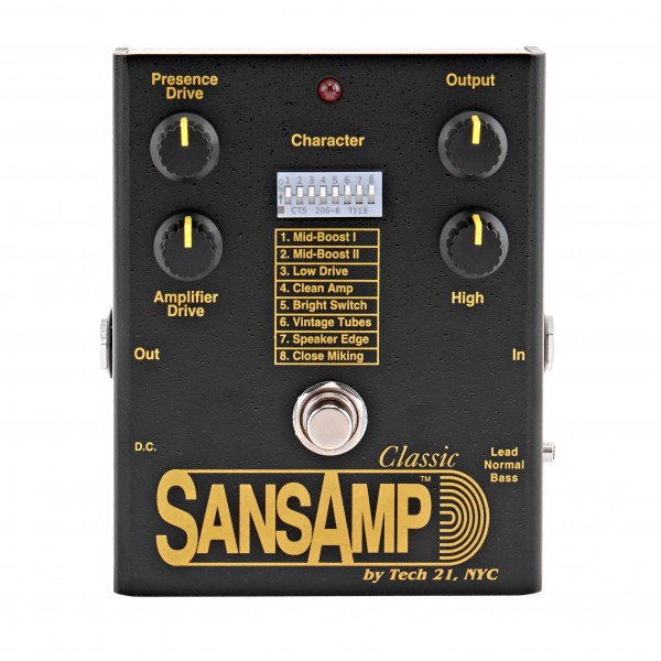 Tech 21 SansAmp Classic Original at Gear4music